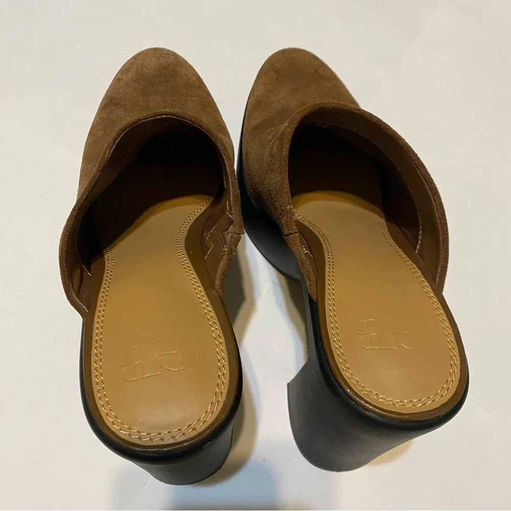NWOT! Gianni Bini Sued Platform Clog Mules size 8M - Picture 11 of 12